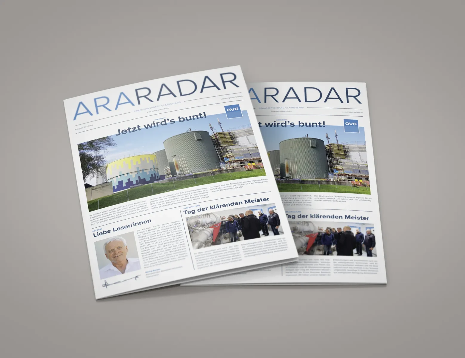 Informationsflyer Ausgabe 2-2019 der ARA Glarnerland